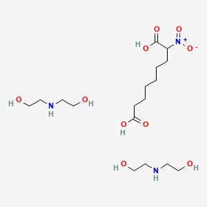 molecular formula C17H37N3O10 B12671199 Einecs 307-133-6 CAS No. 97552-81-3