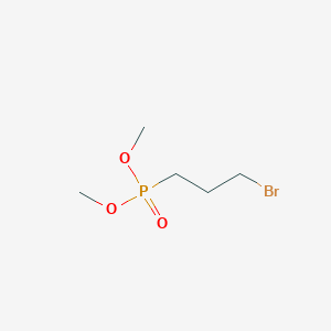 molecular formula C5H12BrO3P B1267121 1-Bromo-3-dimethoxyphosphorylpropane 