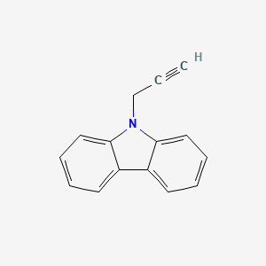 molecular formula C15H11N B1267125 9-(prop-2-yn-1-yl)-9H-carbazole CAS No. 4282-77-3
