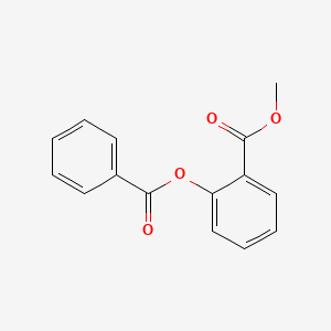 molecular formula C15H12O4 B1267129 Methyl benzoylsalicylate CAS No. 610-60-6