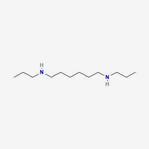 molecular formula C12H28N2 B1267130 n,n'-Dipropylhexane-1,6-diamine CAS No. 6994-82-7
