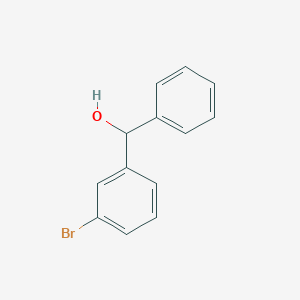 molecular formula C13H11BrO B1267137 (3-bromophenyl)(phenyl)methanol CAS No. 63012-04-4