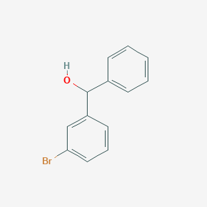 molecular formula C13H11BrO B1267137 (3-Bromophenyl)phenylmethanol CAS No. 63012-04-4