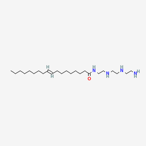 molecular formula C24H50N4O B12671435 N-(2-((2-((2-Aminoethyl)amino)ethyl)amino)ethyl)-9-octadecenamide CAS No. 88658-04-2