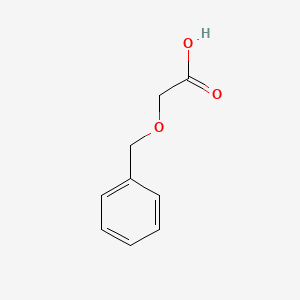 molecular formula C9H10O3 B1267153 Benzyloxyacetic acid CAS No. 30379-55-6