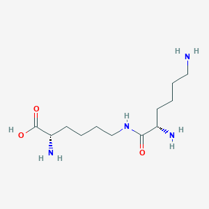 molecular formula C12H26N4O3 B12671534 N~6~-L-Lysyl-L-Lysine CAS No. 94613-75-9