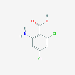 molecular formula C7H5Cl2NO2 B1267154 2-氨基-4,6-二氯苯甲酸 CAS No. 20776-63-0