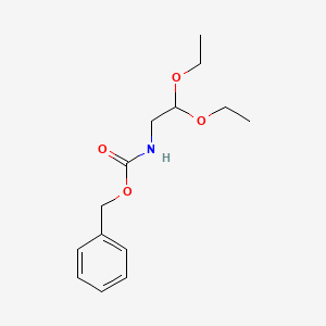 molecular formula C14H21NO4 B1267158 Benzyl 2,2-diethoxyethylcarbamate CAS No. 60085-61-2
