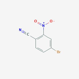 molecular formula C7H3BrN2O2 B1267159 4-Bromo-2-nitrobenzonitrile CAS No. 79603-03-5