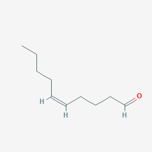 molecular formula C10H18O B12671620 (Z)-5-Decenal CAS No. 21662-08-8