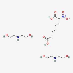 molecular formula C16H35N3O10 B12671645 Einecs 307-134-1 CAS No. 97552-82-4