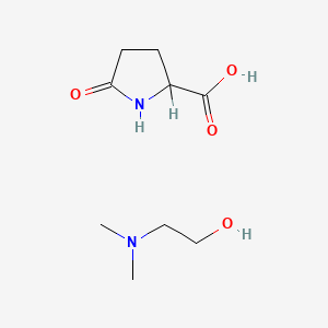 molecular formula C9H18N2O4 B12671738 Einecs 285-739-9 CAS No. 85136-16-9