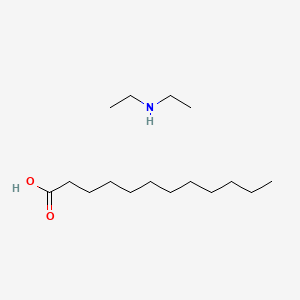 molecular formula C16H35NO2 B12671766 Einecs 305-045-2 CAS No. 94333-65-0