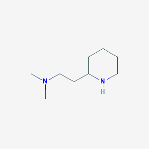 molecular formula C9H20N2 B1267179 Dimethyl-(2-piperidin-2-yl-ethyl)-amine CAS No. 60717-49-9