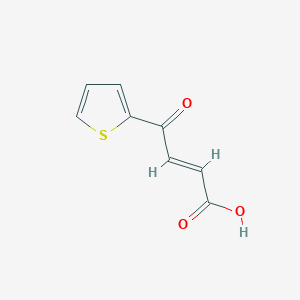 B126718 (E)-4-oxo-4-thiophen-2-ylbut-2-enoic acid CAS No. 71150-02-2