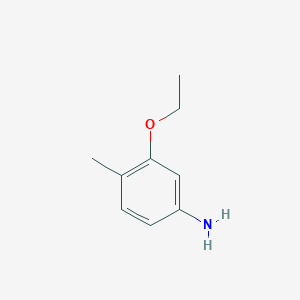 molecular formula C9H13NO B1267182 3-Ethoxy-4-methylaniline CAS No. 2486-64-8