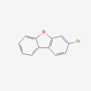 molecular formula C12H7BrO B1267186 3-Bromodibenzo[b,d]furan CAS No. 26608-06-0