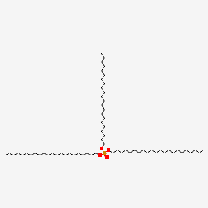 molecular formula C66H135O4P B12671898 Tridocosyl phosphate CAS No. 64131-09-5