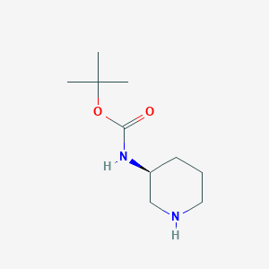 molecular formula C10H20N2O2 B126719 (S)-3-Boc-氨基哌啶 CAS No. 216854-23-8