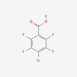 molecular formula C7HBrF4O2 B1267190 4-Bromo-2,3,5,6-tetrafluorobenzoic acid CAS No. 4707-24-8