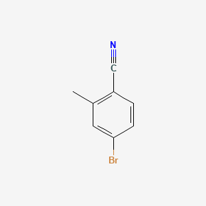 molecular formula C8H6BrN B1267194 4-Bromo-2-methylbenzonitrile CAS No. 67832-11-5