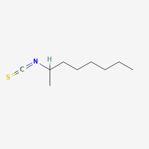 molecular formula C9H17NS B1267198 2-Isothiocyanatooctane CAS No. 69626-80-8