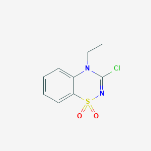 B012672 4H-1,2,4-Benzothiadiazine, 3-chloro-4-ethyl-, 1,1-dioxide CAS No. 107089-77-0