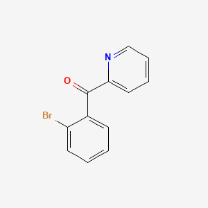 molecular formula C12H8BrNO B1267202 2-(2-Bromobenzoyl)pyridine CAS No. 76160-34-4