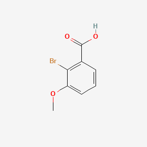 molecular formula C8H7BrO3 B1267205 2-Bromo-3-methoxybenzoic acid CAS No. 88377-29-1