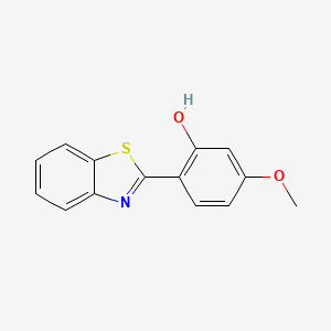 2-(2-Benzothiazolyl)-5-methoxyphenol