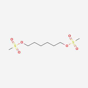 molecular formula C8H18O6S2 B1267211 Hexasulfan CAS No. 4239-24-1