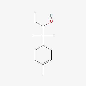 molecular formula C13H24O B12672145 alpha-Ethyl-beta,beta,4-trimethylcyclohex-3-ene-1-ethanol CAS No. 94135-97-4