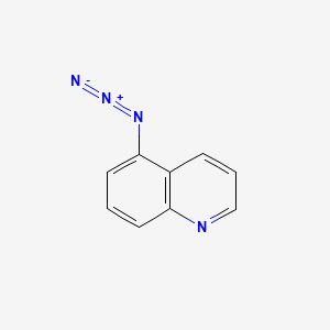 molecular formula C9H6N4 B1267216 5-Azidoquinoline CAS No. 20377-01-9