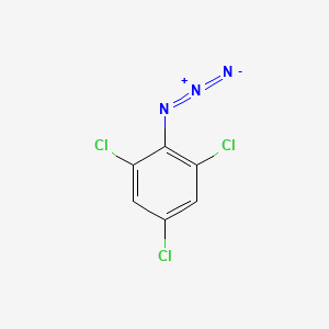 molecular formula C6H2Cl3N3 B1267219 2-Azido-1,3,5-trichlorobenzene CAS No. 61371-35-5