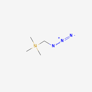 molecular formula C4H11N3Si B1267221 Trimethylsilylmethyl azide CAS No. 87576-94-1