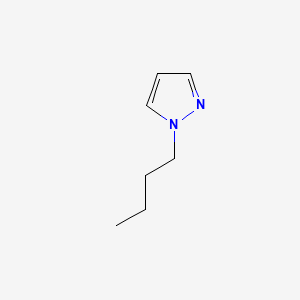 molecular formula C7H12N2 B1267225 1-butyl-1H-pyrazole CAS No. 52096-24-9