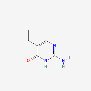 4(1H)-Pyrimidinone, 2-amino-5-ethyl-