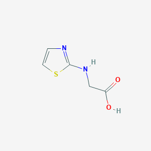 molecular formula C5H6N2O2S B1267242 2-(1,3-Thiazol-2-ylamino)acetic acid CAS No. 79858-47-2