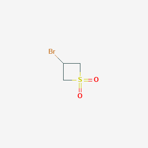molecular formula C3H5BrO2S B1267243 3-Bromothietane 1,1-dioxide CAS No. 59463-72-8
