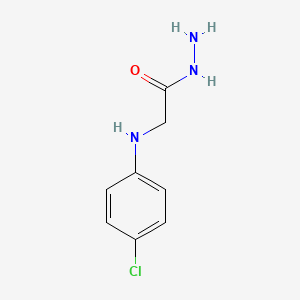 molecular formula C8H10ClN3O B1267248 2-[(4-Chlorophenyl)amino]acetohydrazide CAS No. 2371-31-5