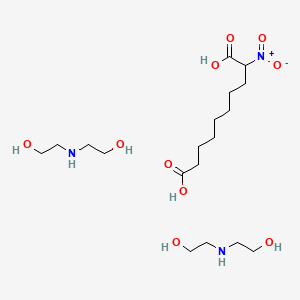 molecular formula C18H39N3O10 B12672491 Einecs 307-132-0 CAS No. 97552-80-2