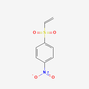 molecular formula C8H7NO4S B1267257 1-(ethenesulfonyl)-4-nitrobenzene CAS No. 5535-55-7