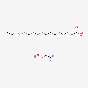 molecular formula C20H43NO3 B12672574 Einecs 300-114-3 CAS No. 93920-29-7