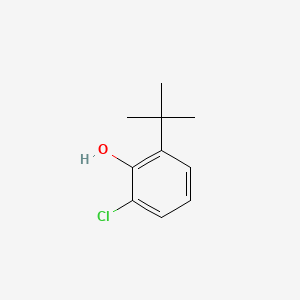 molecular formula C10H13ClO B1267258 2-tert-Butyl-6-chlorophenol CAS No. 4237-37-0