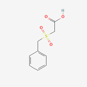 molecular formula C9H10O4S B1267263 苯甲磺酰基乙酸 CAS No. 28203-59-0