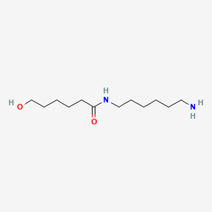 molecular formula C12H26N2O2 B12672655 N-(6-Aminohexyl)-6-hydroxyhexanamide CAS No. 95873-58-8