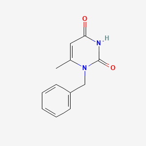 molecular formula C12H12N2O2 B1267273 1-benzyl-6-methylpyrimidine-2,4(1H,3H)-dione CAS No. 33443-58-2