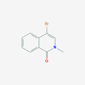 molecular formula C10H8BrNO B1267283 4-Bromo-2-methylisoquinolin-1(2H)-one CAS No. 33930-63-1