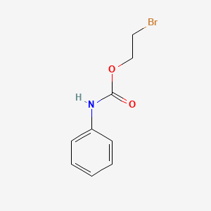 molecular formula C9H10BrNO2 B1267285 2-bromoethyl N-phenylcarbamate CAS No. 32353-12-1