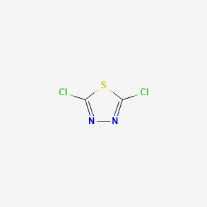 molecular formula C2Cl2N2S B1267287 2,5-Dichloro-1,3,4-thiadiazole CAS No. 32998-28-0